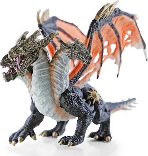 Miniatura 7 de RECUR Figura de acción de dragón brillante, juguetes de dragón blanco para niños y niñas, figuras RPG en miniatura para exhibición de mesa