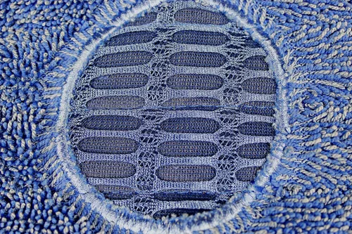 Miniatura 3 de CleanAide Almohadillas de microfibra Twist Yarn con limpiador integrado para limpieza de manchas, cabezales planos reutilizables para uso húmedo
