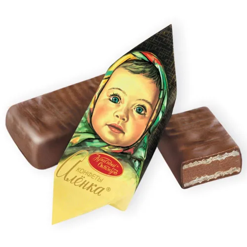Miniatura 2 de Caramelos de chocolate Alenka, caja de regalo clásica rusa de Red October 16.01 oz 1 lb