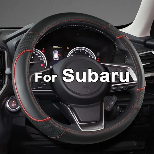 Miniatura 9 de GIANT PANDA Cubierta del volante para Subaru Forester, cubierta del volante del coche para Subaru Outback y Crosstrek - Naranja