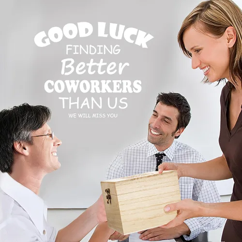 Miniatura 7 de LIGHTEN LIFE Vaso de whisky Good Luck Finding Better Coworkers Than Us de 12 onzas, regalo novedoso para compañero de trabajo en una valiosa caja