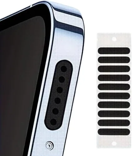 30 piezas de altavoz universal para teléfono inteligente, cubierta de malla a prueba de polvo, mejora de la claridad de audio, fácil de aplicar.