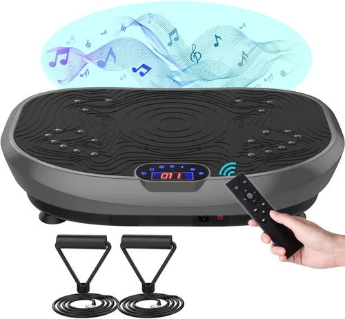 Miniatura 9 de AXV Vibration Plate Exercise Machine Whole Body Workout Power Vibrate Fitness Platform Vibrating Machine Exercise Board for Weight Loss Shaping