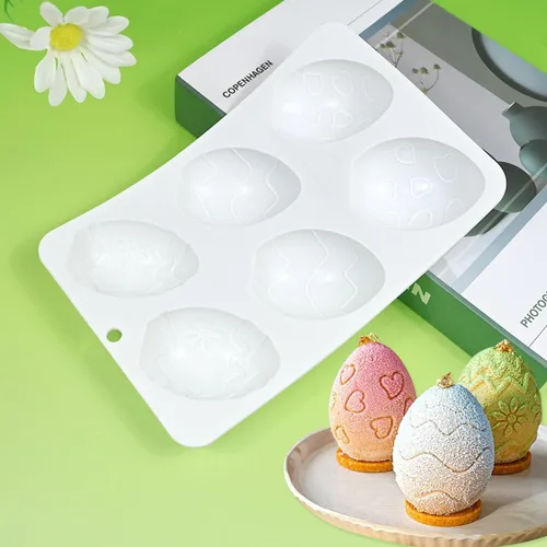 Miniatura 15 de mostsom Molde de silicona para pastel de mousse de flores, molde de helado, molde de chocolate, jabón, cupcakes 3D, utensilios para hornear, molde
