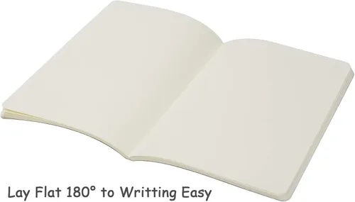 Miniatura 4 de TWONE Paquete de 3 cuadernos de viaje para viajeros o escuela, tapa blanda marrón kraft, 5.5 x 8.25 pulgadas, 120 páginas en blanco con 60 hojas