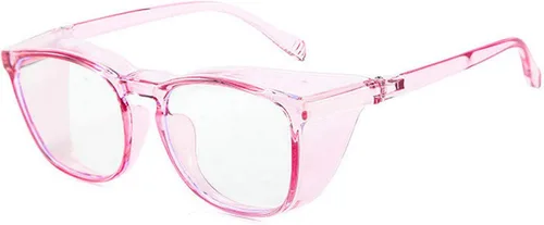 Miniatura 15 de Anteojos de seguridad que no se empañan, con protección UV400, lentes con bloqueo de luz azul para hombres y mujeres, anteojos transparentes