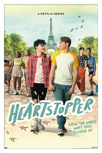 Miniatura 13 de Trends International Netflix Heartstopper: Season 2 - Póster de pared de una hoja, 22.4 pulgadas de largo x 14.7 pulgadas, versión enmarcada