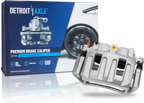Miniatura 102 de Detroit Axle - 4 pinzas de freno para Honda Element 2003-2011 Pinzas de freno de disco con soportes 2004 2005 2006 2007 2008 2009 2010 reemplazo