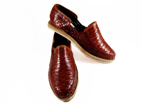 Miniatura 3 de Mens huarache sandal Porfirio Mahogany