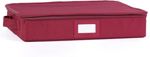 Miniatura 108 de Covermates Keepsakes - Juego de cajas de almacenamiento con cierre de cremallera, paquete de 3 cubos organizadores de poliéster resistente, diseño