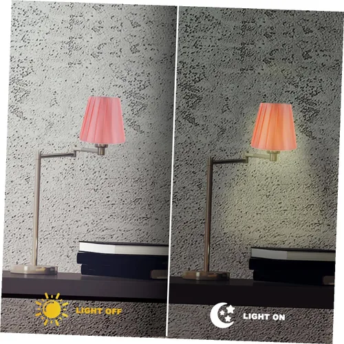 Miniatura 3 de SHERCHPRY 2 piezas de clip para lámpara de repuesto de tela plisada para lámparas de piso de mesa y mesita de noche, accesorio decorativo fácil