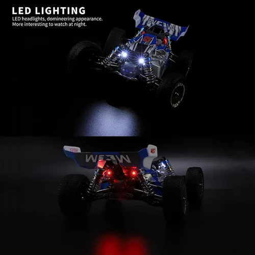 Miniatura 5 de GoolRC WLtoys 144011 - Autos RC para adultos, auto de control remoto a escala 1:14, 4WD 65 KM/H, auto de carreras RC de alta velocidad, 2.4 GHz