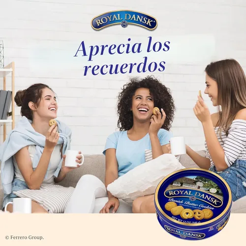 Miniatura 9 de Royal Dansk Selección de galletas danesas, sin conservantes ni colorantes añadidos, 12 onzas
