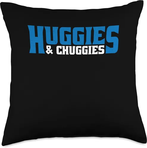 Miniatura 5 de Huggies n Chuggies Huggies & Chuggies - Almohada de 16 x 16 pulgadas, multicolor