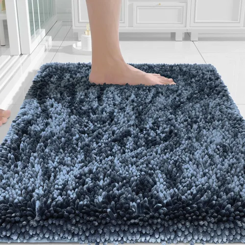 Miniatura 43 de Yimobra - Alfombra grande para baño antideslizante de 36x24 pulgadas, extra gruesa y suave, absorbente de felpilla, alfombras de baño lavables a