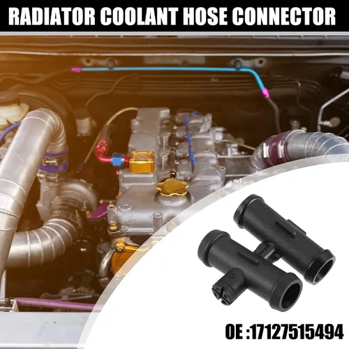 Miniatura 2 de X AUTOHAUX Tubo conector de manguera de agua refrigerante 17127515494 para Mini Cooper 2002-2008 Base 1.6L L4 - Manguera de radiador de gas