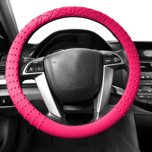 Miniatura 11 de Funda para volante FH Group color rosa bebé, rosado bebé
