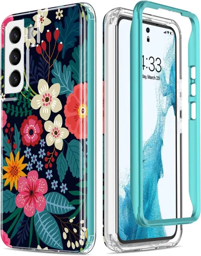 Miniatura 15 de Esdot Funda para Samsung Galaxy S22, Grado Militar Aprobada en Prueba de Caída de 21 pies, Cubierta Resistente con Diseños de Moda para Mujeres