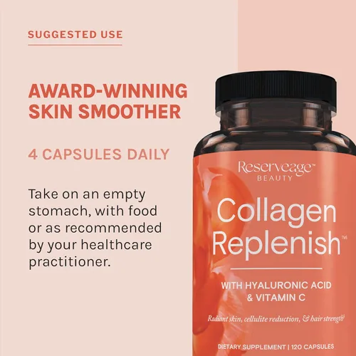 Miniatura 6 de Reserveage Beauty - Reposición de colágeno - Reposición de colágeno y suplemento para un cuidado saludable de la piel y el crecimiento del cabello