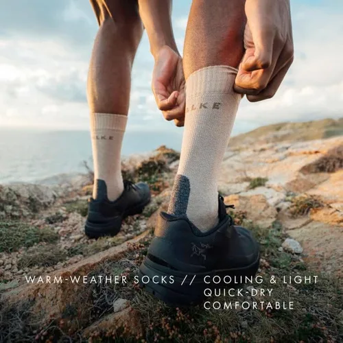 Miniatura 4 de Falke - Calcetines de senderismo para hombre, color negro
