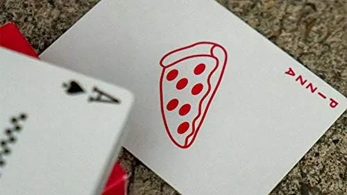 Miniatura 4 de Murphy's Magic Supplies, Inc. Barajas de cartas de pizza de Nueva York por Gemini Baraja de póquer Coleccionable