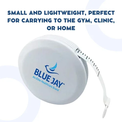 Miniatura 6 de Blue Jay an Elite Healthcare Brand Cinta métrica Measure It para medidas corporales con caja exterior de plástico, fabricada con fibra de vidrio