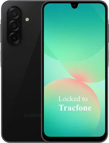 Tracfone Samsung Galaxy A26 5G, 128GB de almacenamiento | Pantalla Super AMOLED FHD+ de 6.7” a 120Hz | Cámara OIS de 50MP | Batería de 5000mAh |