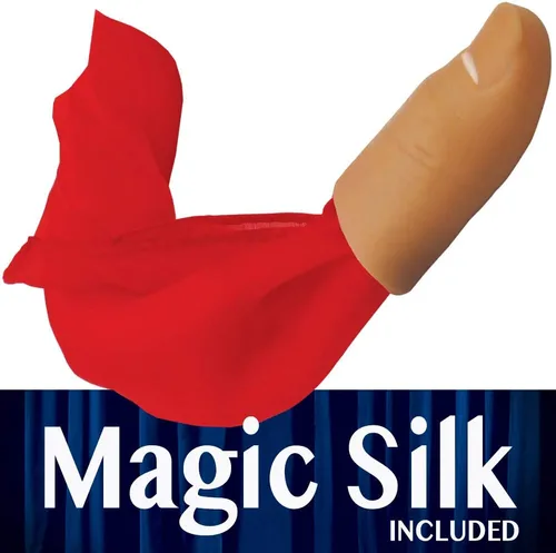 Miniatura 2 de Magic Makers Punta de pulgar truco con seda roja - Edición Reality Thumbtip