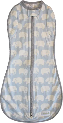 Miniatura 11 de Saco de bebé Woombie, convertible, fácil de usar, opción natural de abrazo, elástico, abrazable, tela transpirable