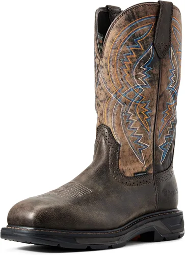Miniatura 7 de ARIAT Workhog Xt - Botas de trabajo para hombre (puntera cuadrada, impermeables, puntera de carbono)