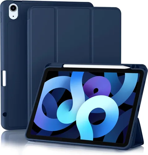 Miniatura 18 de Akkerds Funda compatible con iPad Air de 11 pulgadas de 7ª/6ª generación (M3/M2) 2025/2024, para iPad Air de 5ª/4ª generación de 10.9 pulgadas Rosa