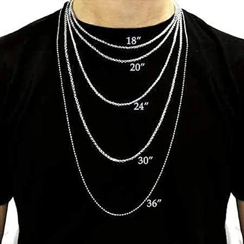 Miniatura 8 de Auras by Osiris - Collar de cristales curativos para hombre de 19", 24" y 30" de largo con cuentas de gemas de 1564" (6mm) 516" (8mm) 2564" (10 mm)