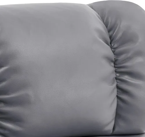 Miniatura 9 de MCombo Sillones reclinables giratorios con otomana, sillas reclinables de TV con masaje por vibración, silla ergonómica de piel sintética para sala