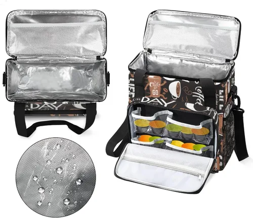 Miniatura 3 de cfpolar Bolsa de almacenamiento para cafetera, impermeable, bolsa organizadora de viaje, compatible con K-Mini o K-Mini Plus, y adecuada para otros