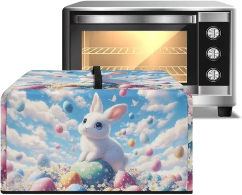 Miniatura 8 de Cubierta de horno de microondas de convección para encimera, tostadora, horno, protector de electrodomésticos para decoración de cocina del hogar
