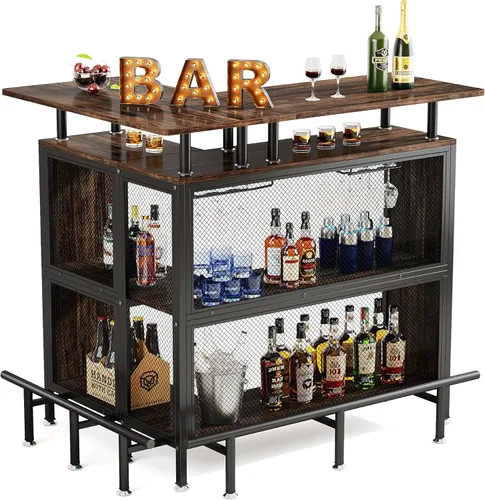 Miniatura 8 de LITTLE TREE Home Bar Unit Mini Licor Mesa Gabinete