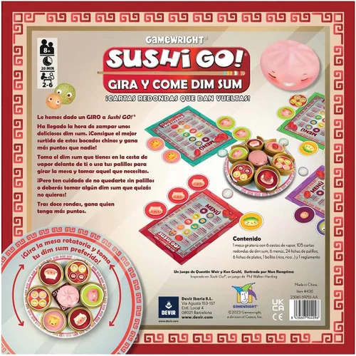 Miniatura 3 de Sushi Go Spin y Come Dim Sum