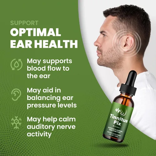 Miniatura 3 de Tinnitus Fix Drops - Fórmula líquida avanzada de bienestar para apoyo diario de la salud del oído (suministro de 1 mes)