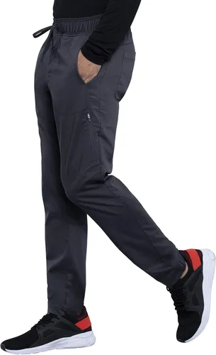 Miniatura 2 de Workwear Revolution WW012 - Pantalón médico para hombre, tiro natural, pantalón deportivo