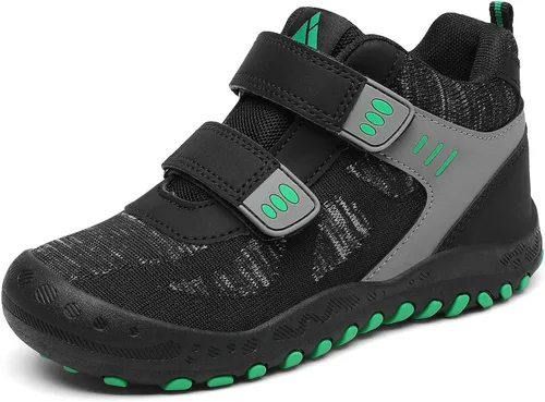 Miniatura 33 de Mishansha Botas de Senderismo para Niños Pequeños Niñas Niños Zapatos de Senderismo Resistentes al Agua Anti-Colisión Antideslizantes Atléticas