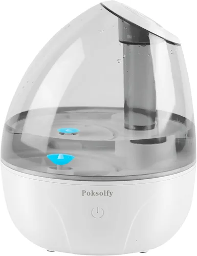 Humidificador de niebla fría para dormitorio, humidificadores pequeños de 2L para dormitorio y oficina, humidificador de 25 dB para habitación de
