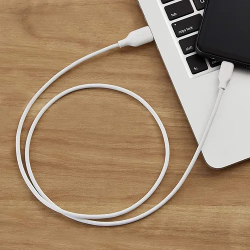 Miniatura 5 de Amazon Basics, Cable de carga rápida USB-C a USB-A 2.0 y transferencia de datos, velocidad de 480 Mbps, certificado USB-IF, para Apple iPhone 16/15