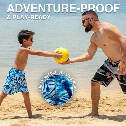 Miniatura 4 de Kanu Surf Traje de baño Yolo de secado rápido UPF 50+ para niños