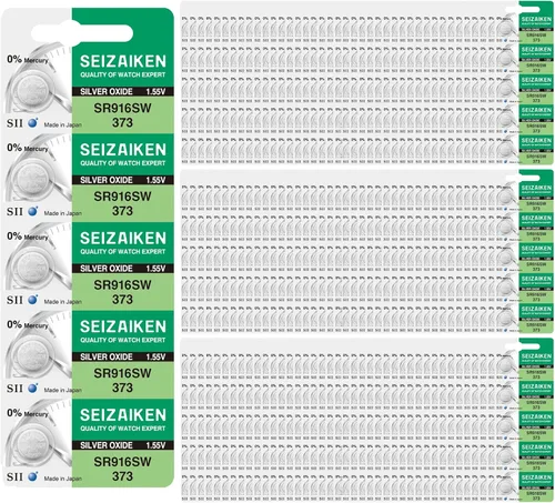 Miniatura 47 de 321 SR616SW - 10 pilas para reloj de óxido de plata sin mercurio, 1,55 V, fabricadas en Japón por Seiko