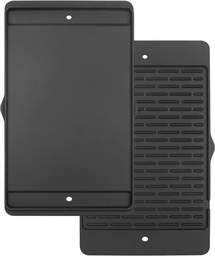 Plancha de hierro fundido 7566 para parrilla de gas Weber Genesis serie 300, repuesto para Weber Genesis 300 Series E-310 E-320 E-330 S-310 S-320
