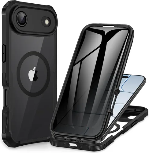 Miniatura 38 de CENHUFO Funda de privacidad para iPhone 11 Pro, funda de cuerpo completo con protector de pantalla de privacidad de vidrio templado 9H integrado