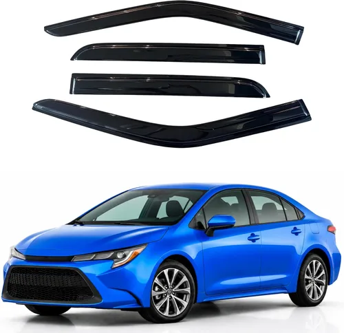 Miniatura 136 de Visor para ventana IG para Hyundai Venue 2020-2023, protector contra la lluvia, adhesivo extra duradero, deflector de viento para lado