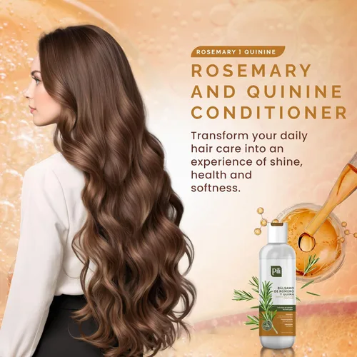 Miniatura 5 de Pili Natural Acondicionador Romero y Quinina - Romero y Quina Balsamo - Fortalece los folículos pilosos, previene la caída del cabello y ayuda a