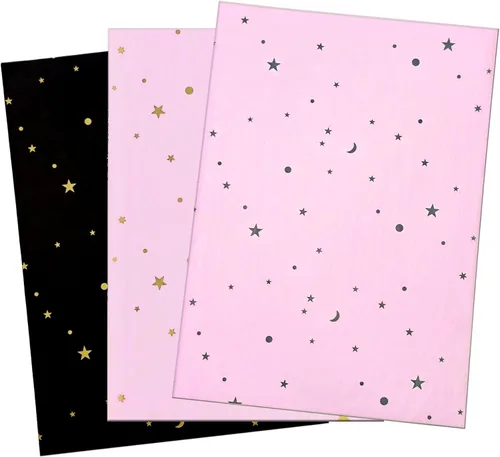 Miniatura 9 de 30 hojas de papel de seda de oro rosa para bolsas de regalo, hojas de ginkgo metálicas, diente de león, papel de seda a granel, papel de seda Hoja