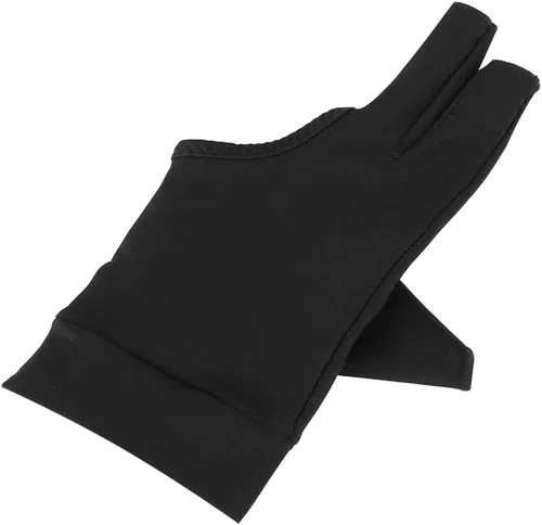 Miniatura 6 de Tbest Guantes de billar para mano izquierda, guantes de piscina, para mano derecha, 8 bolas de billar, 4 colores para adultos, 3 dedos, para billar